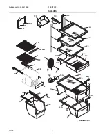 Предварительный просмотр 8 страницы Frigidaire FRSHS5EF Factory Parts Catalog