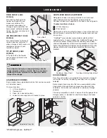 Предварительный просмотр 10 страницы Frigidaire FRSHT5EFW0 Use And Care Manual