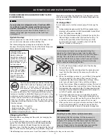 Preview for 17 page of Frigidaire FRSHT5EFW4 Use And Care Manual