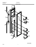 Предварительный просмотр 2 страницы Frigidaire FRSR25V5A Factory Parts Catalog