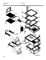 Предварительный просмотр 8 страницы Frigidaire FRSR25V5A Factory Parts Catalog