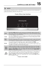 Предварительный просмотр 15 страницы Frigidaire FRSS2623AS Use & Care Manual