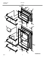 Предварительный просмотр 2 страницы Frigidaire FRT14A2A Factory Parts Catalog