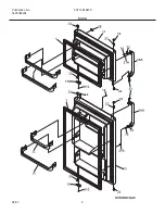 Предварительный просмотр 2 страницы Frigidaire FRT15B1B Factory Parts Catalog