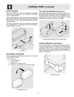 Предварительный просмотр 13 страницы Frigidaire FRT15B1BW0 Use & Care Manual