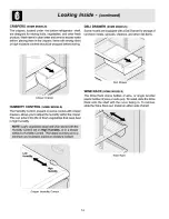 Предварительный просмотр 14 страницы Frigidaire FRT15B1BW0 Use & Care Manual