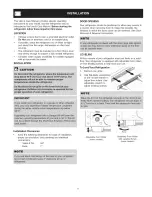 Preview for 3 page of Frigidaire FRT15B3JQ1 Use & Care Manual