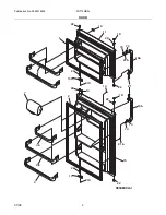 Предварительный просмотр 2 страницы Frigidaire FRT15HB3J Parts Catalog