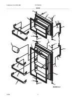 Предварительный просмотр 2 страницы Frigidaire FRT15MB3A Factory Parts Catalog