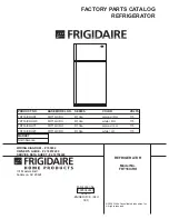 Frigidaire FRT16ICRH Factory Parts Catalog предпросмотр