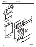 Предварительный просмотр 2 страницы Frigidaire FRT16ICRH Factory Parts Catalog