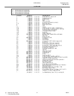 Предварительный просмотр 11 страницы Frigidaire FRT16ICRH Factory Parts Catalog