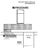 Предварительный просмотр 1 страницы Frigidaire FRT16NRG Factory Parts Catalog