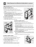 Предварительный просмотр 7 страницы Frigidaire FRT17G4JW User Manual