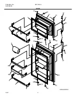 Предварительный просмотр 2 страницы Frigidaire FRT17G5A Factory Parts Catalog