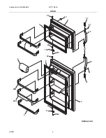 Предварительный просмотр 2 страницы Frigidaire FRT17G5JS Parts Catalog