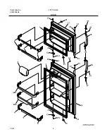 Предварительный просмотр 2 страницы Frigidaire FRT17GG5A Factory Parts Catalog