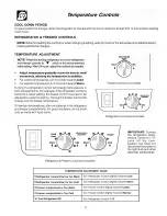 Предварительный просмотр 11 страницы Frigidaire FRT17GG5AQ0 Use & Care Manual