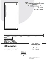 Frigidaire FRT17HB3C Factory Parts Catalog предпросмотр