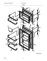 Предварительный просмотр 2 страницы Frigidaire FRT17HG4D Factory Parts Catalog