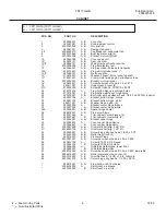 Предварительный просмотр 5 страницы Frigidaire FRT17LG3A Factory Parts Catalog