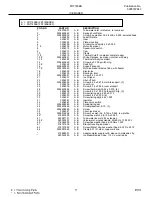 Предварительный просмотр 11 страницы Frigidaire FRT185BS Factory Parts Catalog