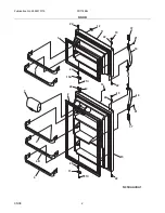 Предварительный просмотр 2 страницы Frigidaire FRT18B5J Parts Catalog