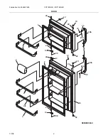 Предварительный просмотр 2 страницы Frigidaire FRT18FG3D Factory Parts Catalog