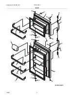 Предварительный просмотр 2 страницы Frigidaire FRT18FP5D Factory Parts Catalog