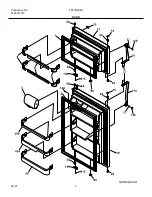 Предварительный просмотр 2 страницы Frigidaire FRT18GS6A Factory Parts Catalog