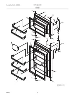 Предварительный просмотр 2 страницы Frigidaire FRT18HB5D Factory Parts Catalog