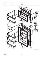 Предварительный просмотр 2 страницы Frigidaire FRT18HS6A Factory Parts Catalog