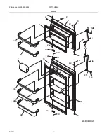 Предварительный просмотр 2 страницы Frigidaire FRT18HS6JB5 Parts Catalog