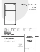 Предварительный просмотр 1 страницы Frigidaire FRT18IC5A Factory Parts Catalog