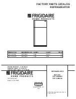 Frigidaire FRT18JRGD0 Factory Parts Catalog предпросмотр