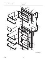 Предварительный просмотр 2 страницы Frigidaire FRT18KG4C Factory Parts Catalog