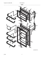 Предварительный просмотр 2 страницы Frigidaire FRT18KG4D Factory Parts Catalog