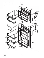 Предварительный просмотр 2 страницы Frigidaire FRT18KR7EB2 Factory Parts Catalog