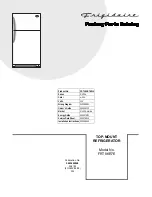 Frigidaire FRT18KR7EW4 Factory Parts Catalog предпросмотр