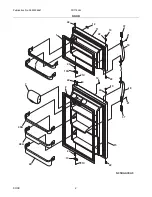 Предварительный просмотр 2 страницы Frigidaire FRT18L4J Parts Catalog