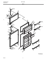 Предварительный просмотр 2 страницы Frigidaire FRT18LRH Factory Parts Catalog