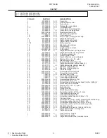 Предварительный просмотр 5 страницы Frigidaire FRT18LRH Factory Parts Catalog