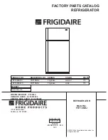 Frigidaire FRT18NRJ Factory Parts Catalog предпросмотр