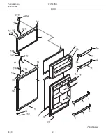 Предварительный просмотр 2 страницы Frigidaire FRT18PRH Factory Parts Catalog