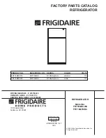 Предварительный просмотр 1 страницы Frigidaire FRT18QRCD4 Factory Parts Catalog