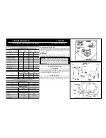 Предварительный просмотр 1 страницы Frigidaire FRT18SJGW0 Service Data Sheet