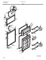 Предварительный просмотр 2 страницы Frigidaire FRT18TJH Factory Parts Catalog