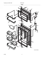 Предварительный просмотр 2 страницы Frigidaire FRT21BH8D Factory Parts Catalog