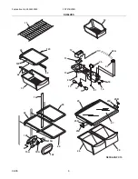 Предварительный просмотр 6 страницы Frigidaire FRT21BW8D Factory Parts Catalog