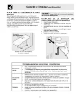 Предварительный просмотр 40 страницы Frigidaire FRT21FD3AQ2 Use & Care Manual